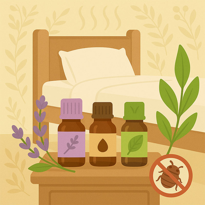 essential oils for bed bugs